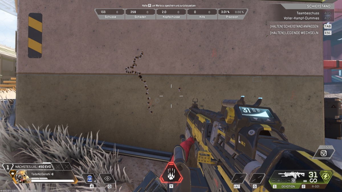 Apex Devotion Screenshot – no recoil macro product preview from NoRecoil.de