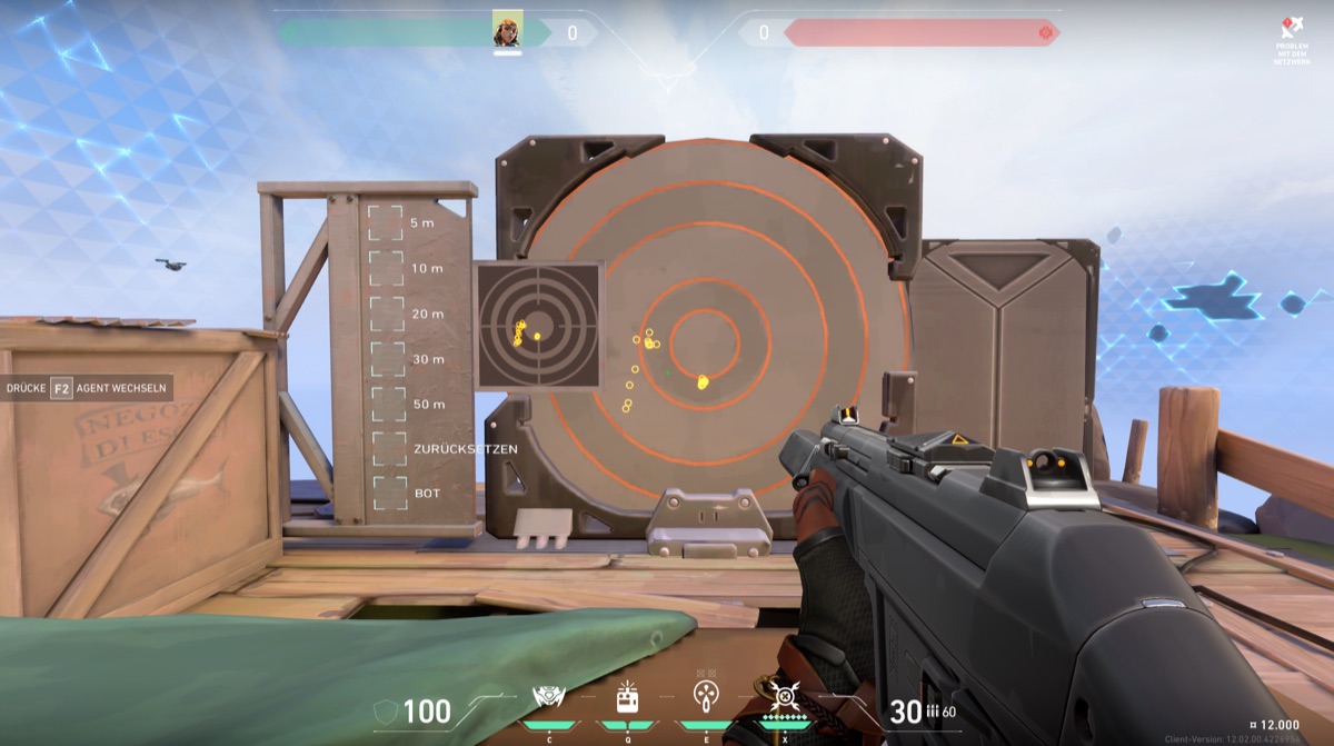 Valorant Phantom Screenshot – no recoil macro product preview from NoRecoil.de